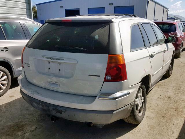 2C4GF68455R297514 - 2005 CHRYSLER PACIFICA T WHITE photo 4