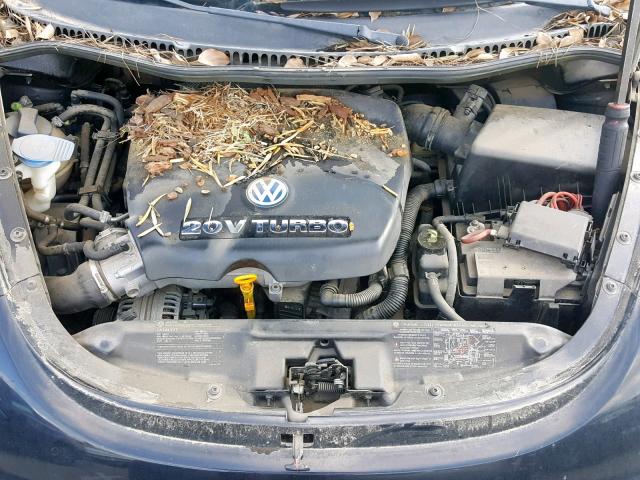 3VWCD21Y84M301715 - 2004 VOLKSWAGEN NEW BEETLE Schwarz Foto 7