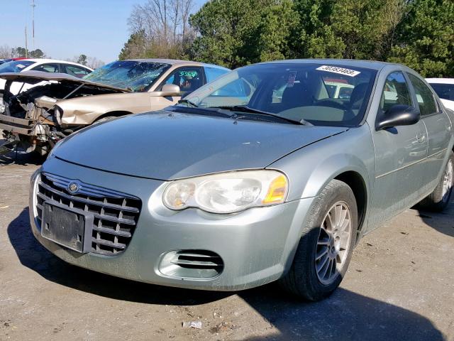 1C3EL56R26N248170 - 2006 CHRYSLER SEBRING TO SILVER photo 2