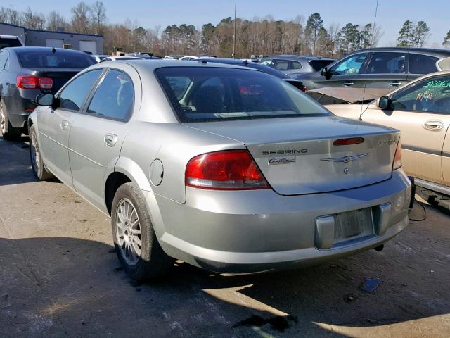 1C3EL56R26N248170 - 2006 CHRYSLER SEBRING TO SILVER photo 3