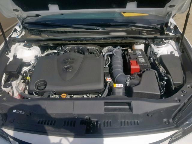 4T1BZ1FB7KU002087 - 2019 TOYOTA AVALON XLE WHITE photo 7