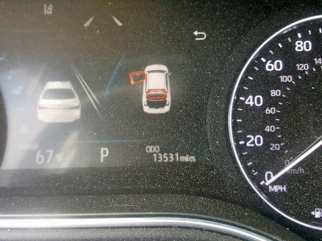 4T1BZ1FB7KU002087 - 2019 TOYOTA AVALON XLE WHITE photo 8