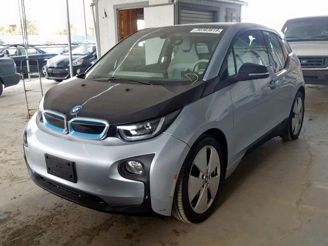 WBY1Z4C54FV504764 - 2015 BMW I3 REX TWO TONE photo 2