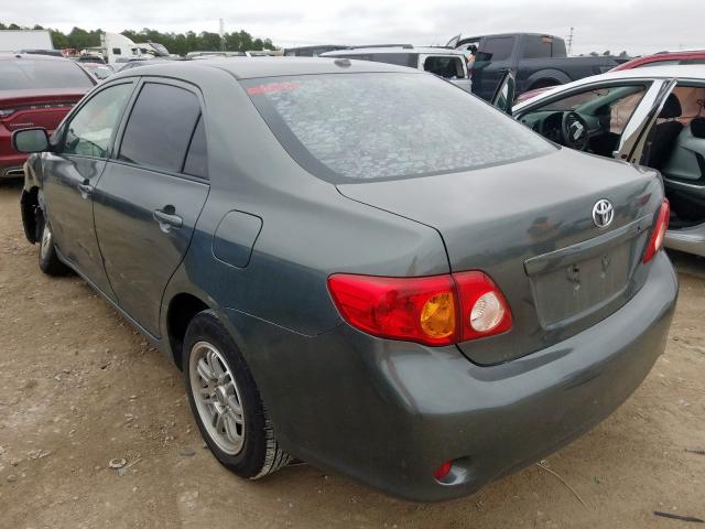 1NXBU40E89Z137267 - 2009 TOYOTA COROLLA BASE  photo 3