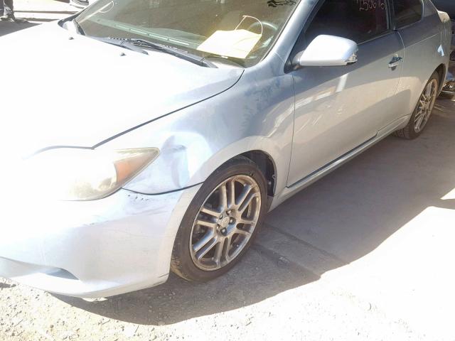 JTKDE177270152019 - 2006 SCION TC BLUE photo 9