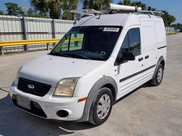 NM0LS7BN7DT134854 - 2013 FORD TRANSIT CO WHITE photo 2