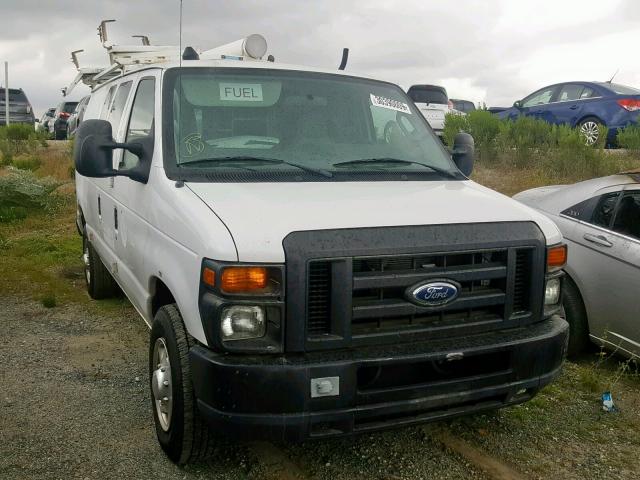 1FTNE2EL2BDA49587 - 2011 FORD ECONOLINE WHITE photo 1