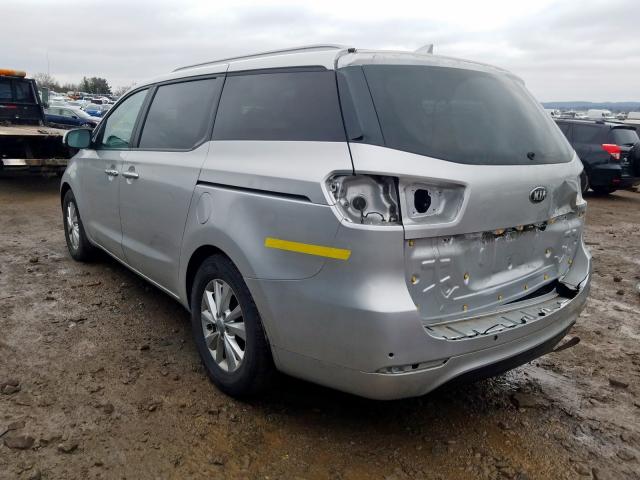 KNDMB5C14H6306530 - 2017 KIA SEDONA LX  photo 3