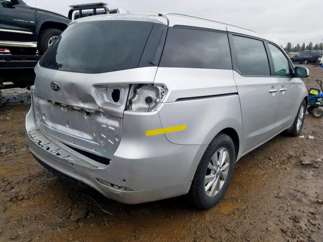 KNDMB5C14H6306530 - 2017 KIA SEDONA LX  photo 4