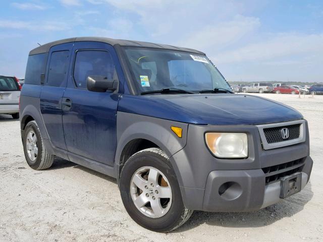 5J6YH18573L016226 - 2003 HONDA ELEMENT EX BLUE photo 1