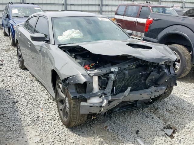 2C3CDXHG3KH513676 - 2019 DODGE CHARGER GT GRAY photo 1