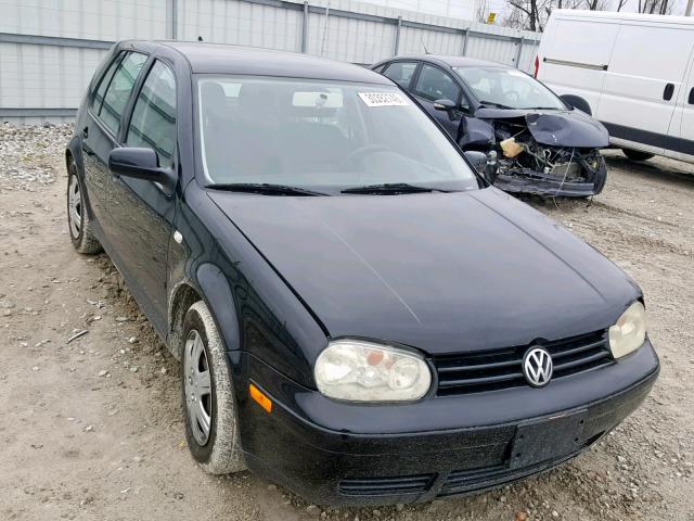 9BWFK61J634013076 - 2003 VOLKSWAGEN GOLF GL BLACK photo 1