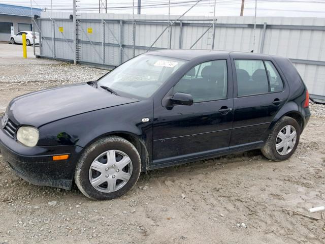 9BWFK61J634013076 - 2003 VOLKSWAGEN GOLF GL BLACK photo 9