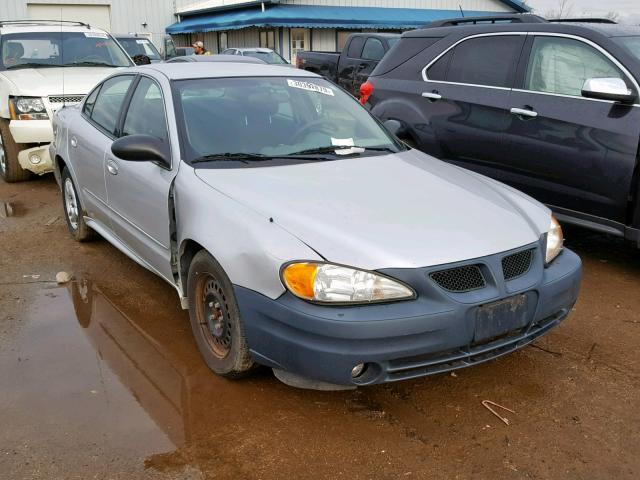 1G2NE52F84M583426 - 2004 PONTIAC GRAND AM S SILVER photo 1