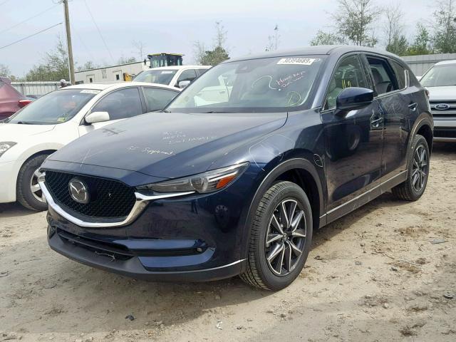 JM3KFADMXJ1423309 - 2018 MAZDA CX-5 GRAND BLUE photo 2