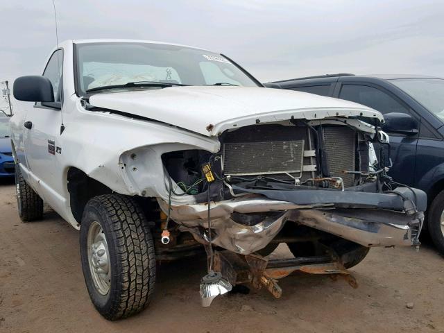 3D7KS26D97G765597 - 2007 DODGE RAM 2500 S WHITE photo 9