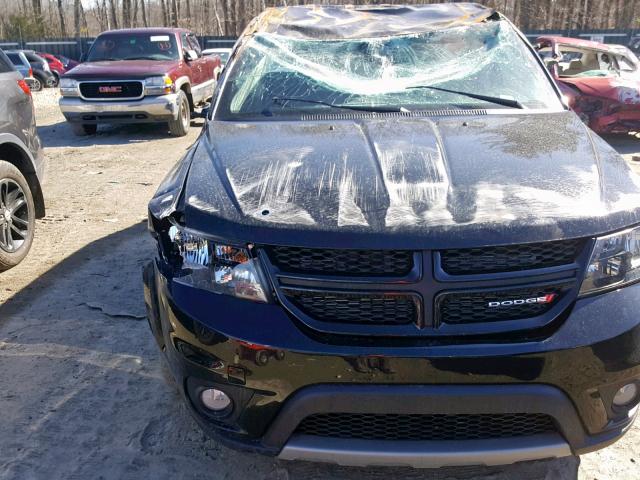 3C4PDCEG2JT439179 - 2018 DODGE JOURNEY GT BLACK photo 9