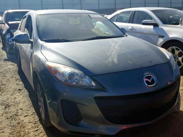 JM1BL1L83C1691143 - 2012 MAZDA 3 I GRAY photo 1