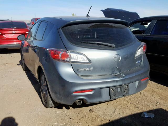 JM1BL1L83C1691143 - 2012 MAZDA 3 I GRAY photo 3