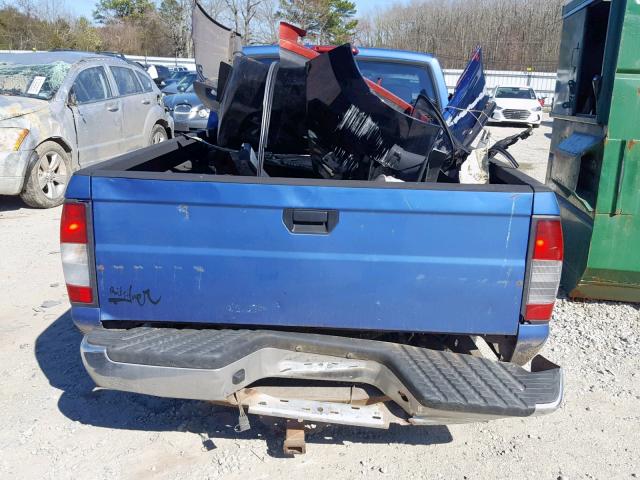 1N6DD21S1WC368581 - 1998 NISSAN FRONTIER X BLUE photo 6