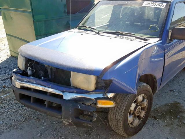 1N6DD21S1WC368581 - 1998 NISSAN FRONTIER X BLUE photo 9