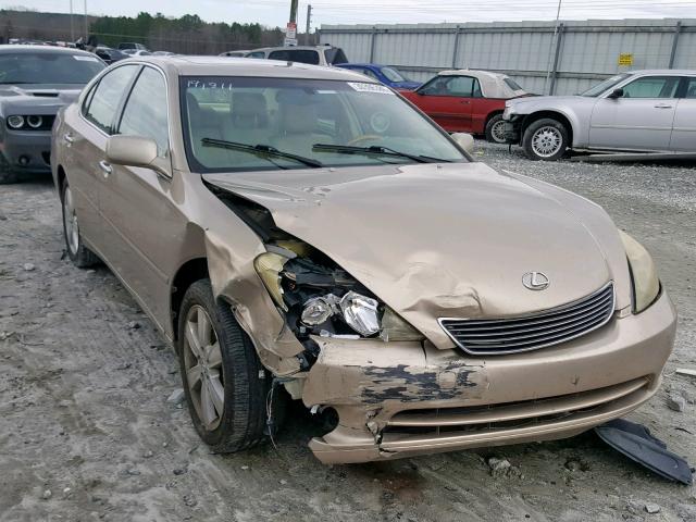 JTHBA30G365163109 - 2006 LEXUS ES 330 GOLD photo 1