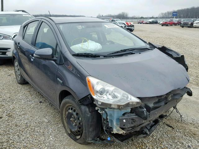 JTDKDTB33D1540528 - 2013 TOYOTA PRIUS C GRAY photo 1