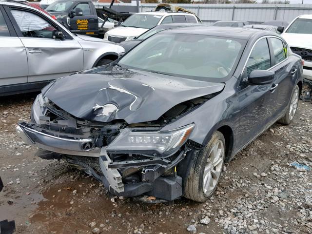 19UDE2F76GA011514 - 2016 ACURA ILX PREMIU GRAY photo 2