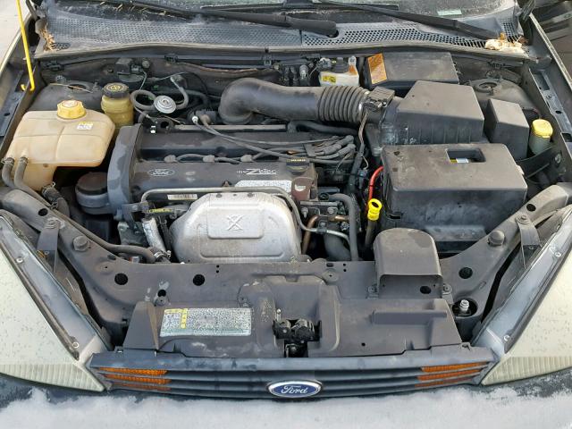 3FAFP37363R191151 - 2003 FORD FOCUS ZX5 BLACK photo 7