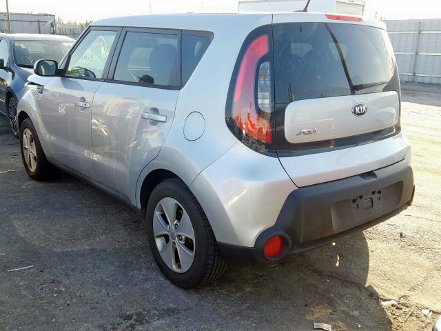 KNDJN2A26E7747568 - 2014 KIA SOUL  photo 3