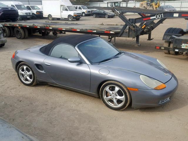 WP0CA29892U624485 - 2002 PORSCHE BOXSTER GRAY photo 9