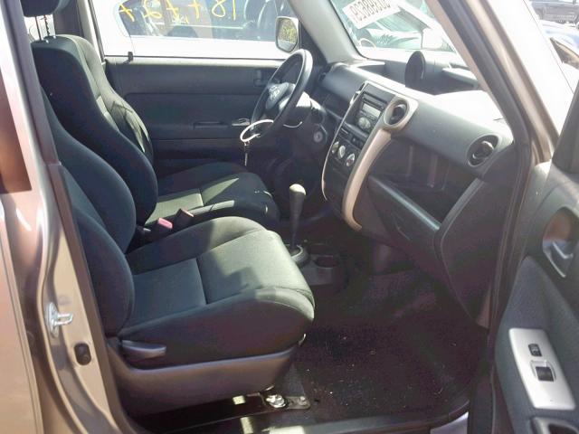 JTLKT324264095054 - 2006 TOYOTA SCION XB 银色 照片 5