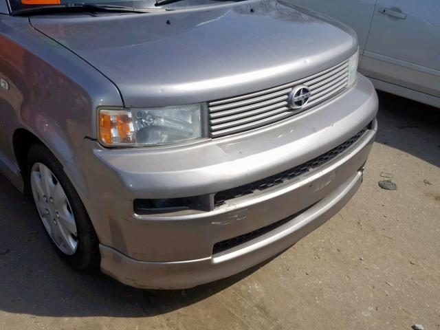 JTLKT324264095054 - 2006 TOYOTA SCION XB 银色 照片 9
