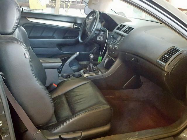 1HGCM71614A800420 - 2004 HONDA ACCORD EX BLUE photo 5