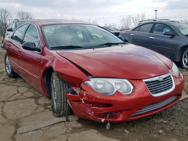 2C3HE66G52H159238 - 2002 CHRYSLER 300M RED photo 1