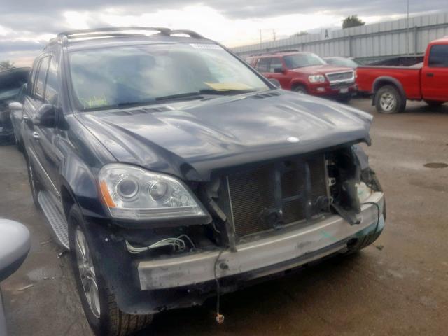 4JGBF71E28A326443 - 2008 MERCEDES-BENZ GL 450 4MA BLACK photo 1