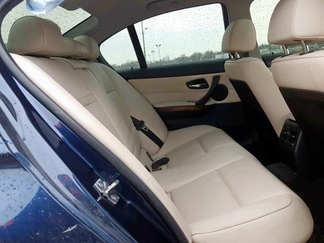 WBAPL5C52BA921656 - 2011 BMW 335 XI BLUE photo 6