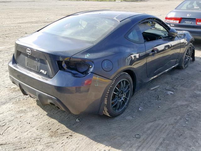 JF1ZNAA12D1700825 - 2013 TOYOTA SCION FR-S GRAY photo 4