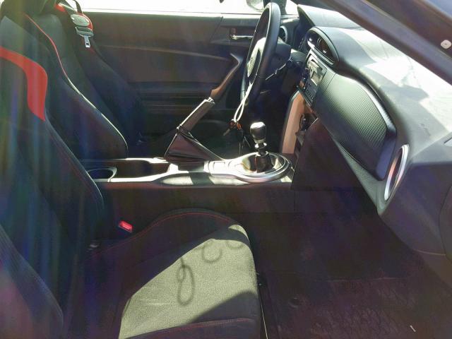 JF1ZNAA12D1700825 - 2013 TOYOTA SCION FR-S GRAY photo 5