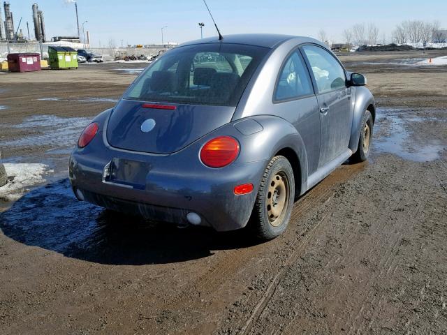 3VWCK21CX4M410297 - 2004 VOLKSWAGEN NEW BEETLE ნაცრისფერი ფოტო 4