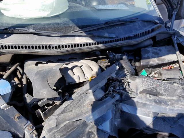 3VWCK21CX4M410297 - 2004 VOLKSWAGEN NEW BEETLE ნაცრისფერი ფოტო 7
