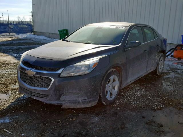 1G11B5SL8FF149161 - 2015 CHEVROLET MALIBU LS BLACK photo 2