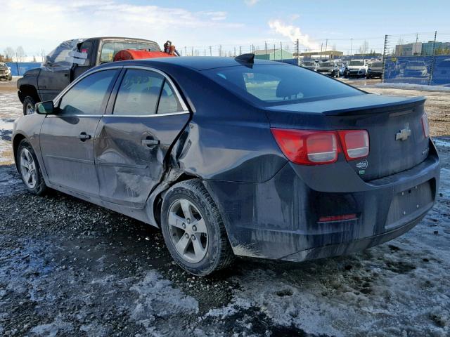 1G11B5SL8FF149161 - 2015 CHEVROLET MALIBU LS BLACK photo 3