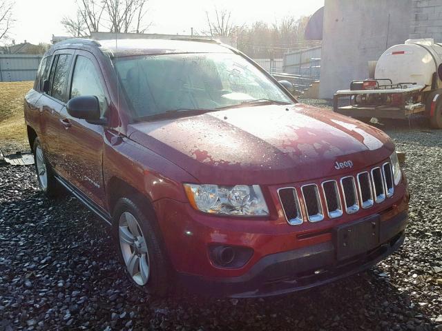 1J4NF1FB9BD193869 - 2011 JEEP COMPASS SP Қызыл фото 1