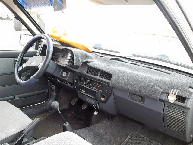 JF1KA73A3HB704749 - 1987 SUBARU JUSTY GL WHITE photo 9