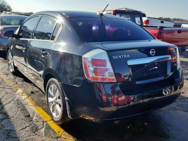 3N1AB6AP8AL676006 - 2010 NISSAN SENTRA 2.0 BLACK photo 3