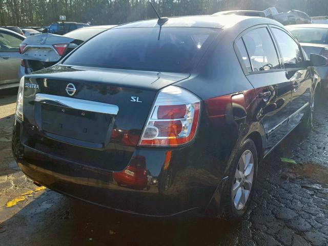 3N1AB6AP8AL676006 - 2010 NISSAN SENTRA 2.0 BLACK photo 4