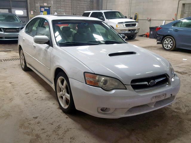 4S3BL676764203191 - 2006 SUBARU LEGACY GT WHITE photo 1