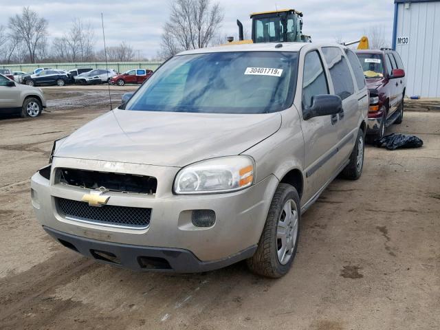 1GNDV23W68D151077 - 2008 CHEVROLET UPLANDER L 金色 照片 2