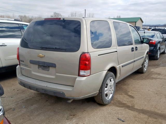 1GNDV23W68D151077 - 2008 CHEVROLET UPLANDER L 金色 照片 4